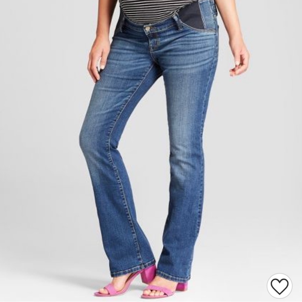 EUC Isabel maternity underbelly maternity jeans size 10